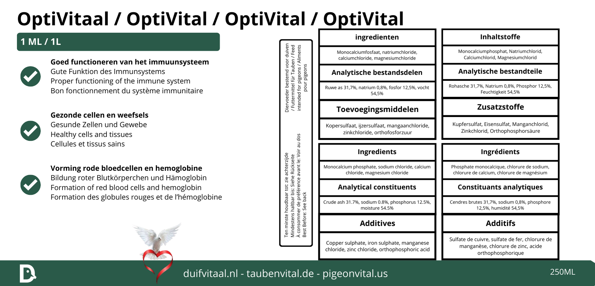 OptiVitaal - 1ML/1L